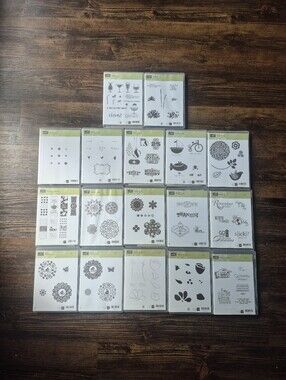 Stampin Up Rubber Stamp Lot Bundle